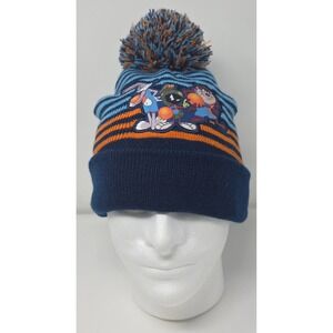 Space Jam A New Legacy Kids‎ Knit Beanie Hat Pom Cap Bugs Bunny Basketball